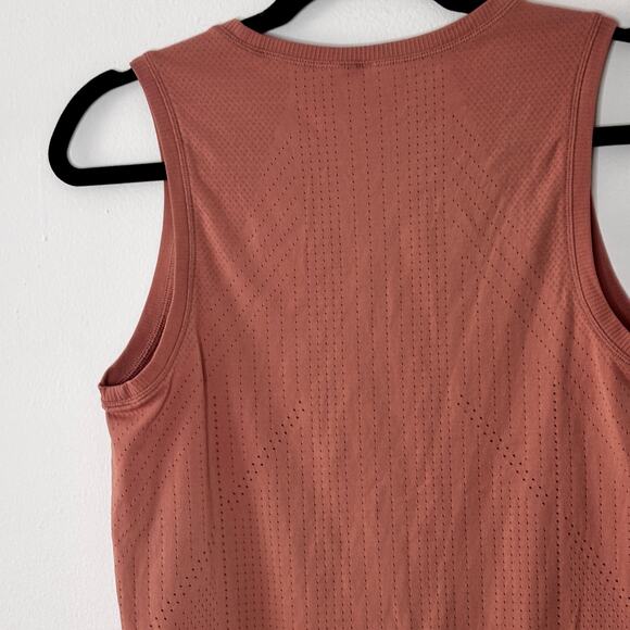 ATHLETA Dusty Pink Mauve Sleeveless Tank Top Size Small Athletic Wear Workout - Picture 5 of 12